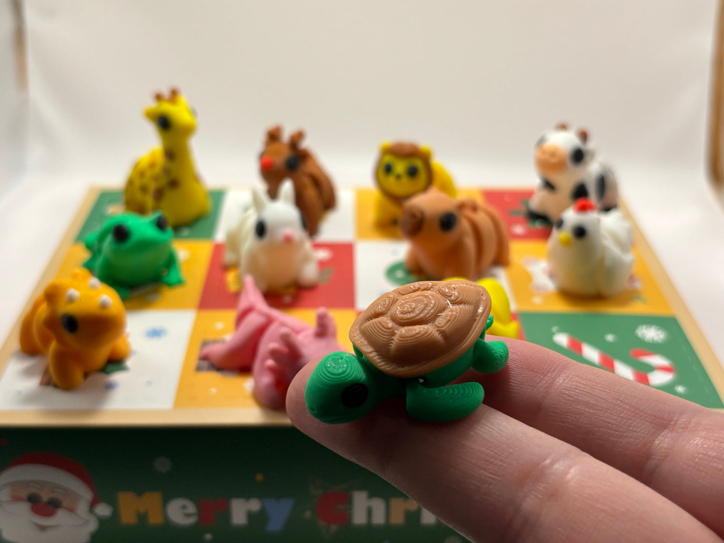 Advent Calendar with Cute Mini Animals