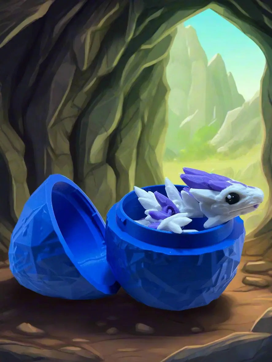Gemstone Dragon Mystery Egg – Hatch a Surprise 7” Gemstone Dragon