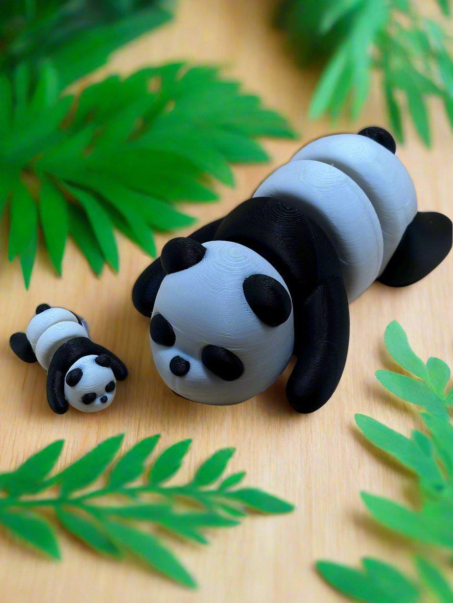 Jumbo Wiggly Panda - (4.7 inch)