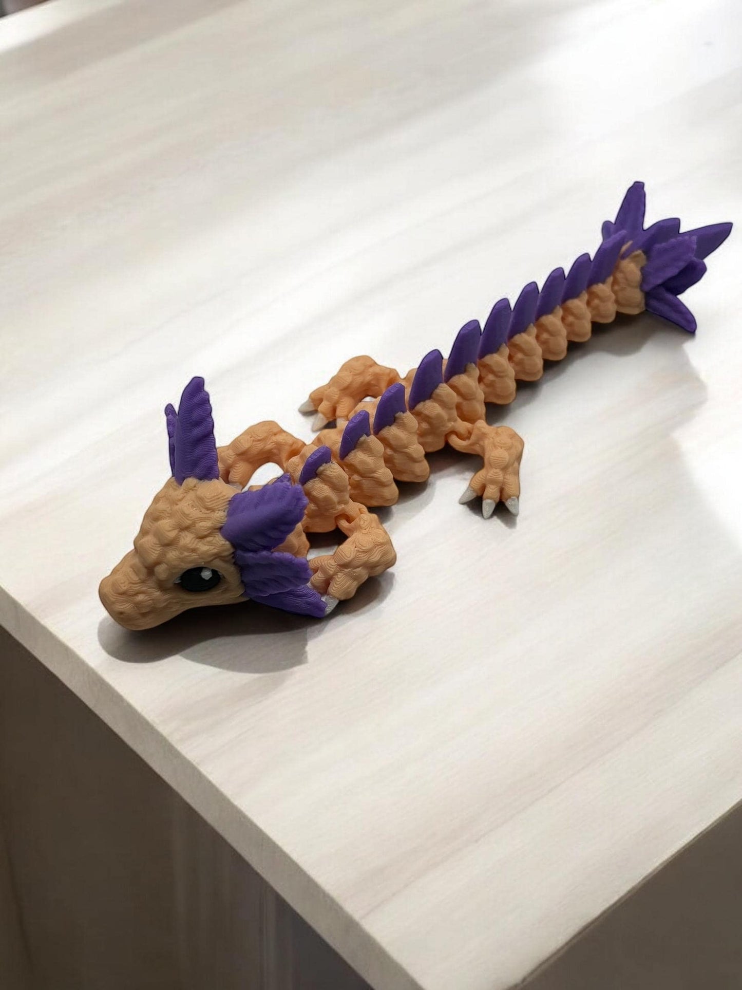 Magical Axolotl Dragonwith Egg: Fantasy Creature Gift