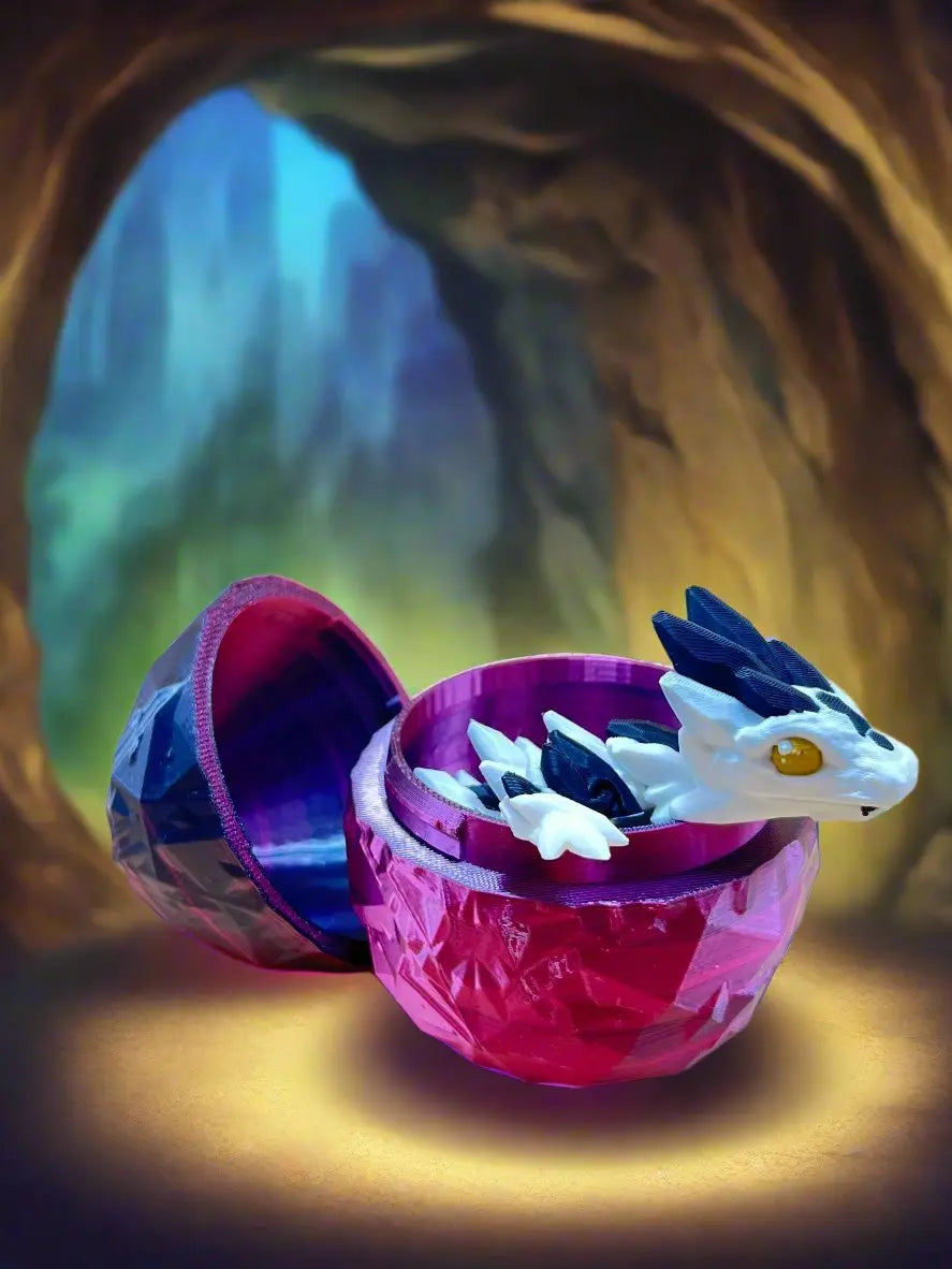 Gemstone Dragon Mystery Egg – Hatch a Surprise 7” Gemstone Dragon