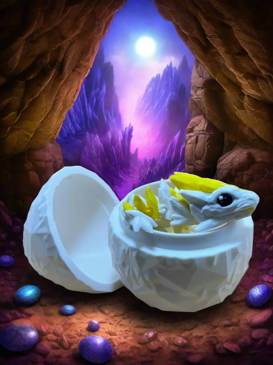 Gemstone Dragon Mystery Egg – Hatch a Surprise 7” Gemstone Dragon