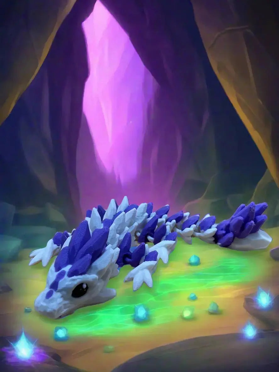 Gemstone Dragon Mystery Egg – Hatch a Surprise 7” Gemstone Dragon SoulForge3D