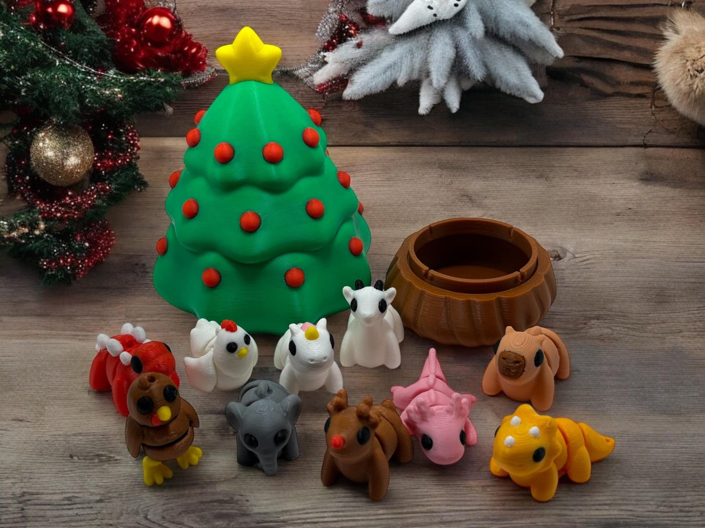 Christmas Tree Container (fits 10 minis)