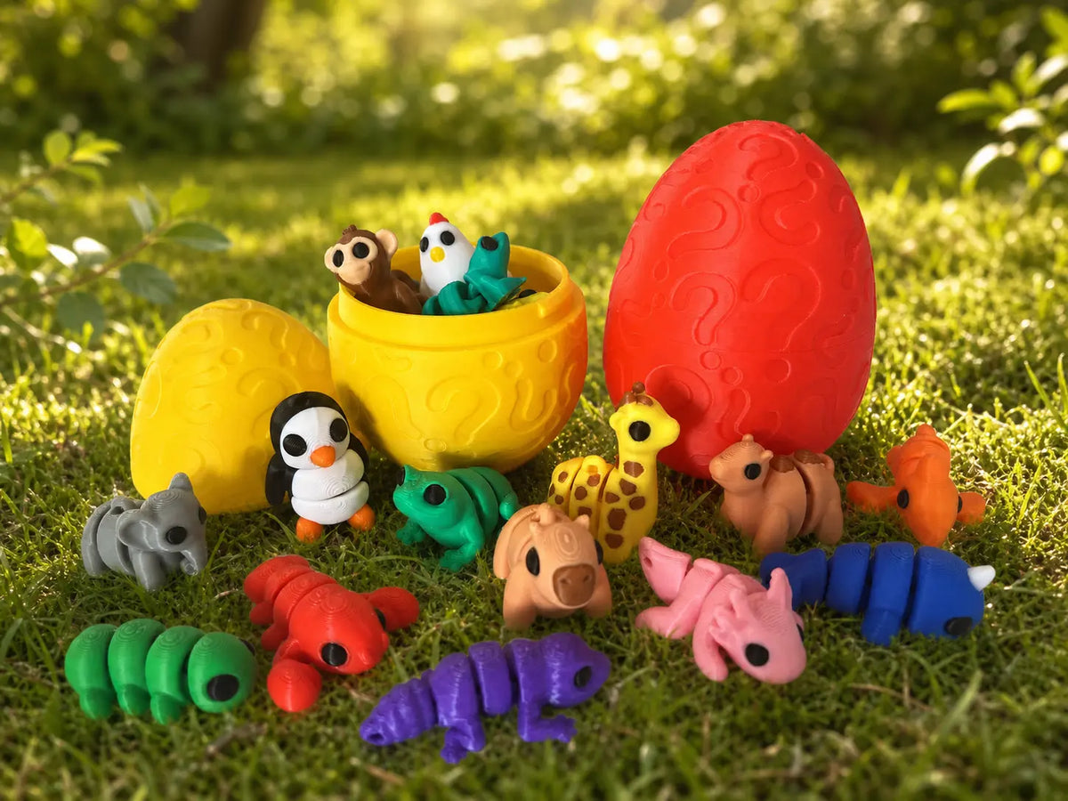 Pocket Pals Mystery Egg: Mini Animal Fidget Toy Surprise