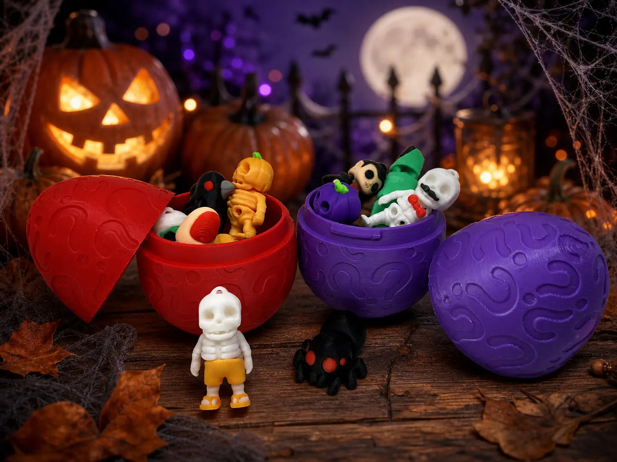 Halloween Pocket Pals Mystery Egg: Spooky Mini Fidget Toy Surprise