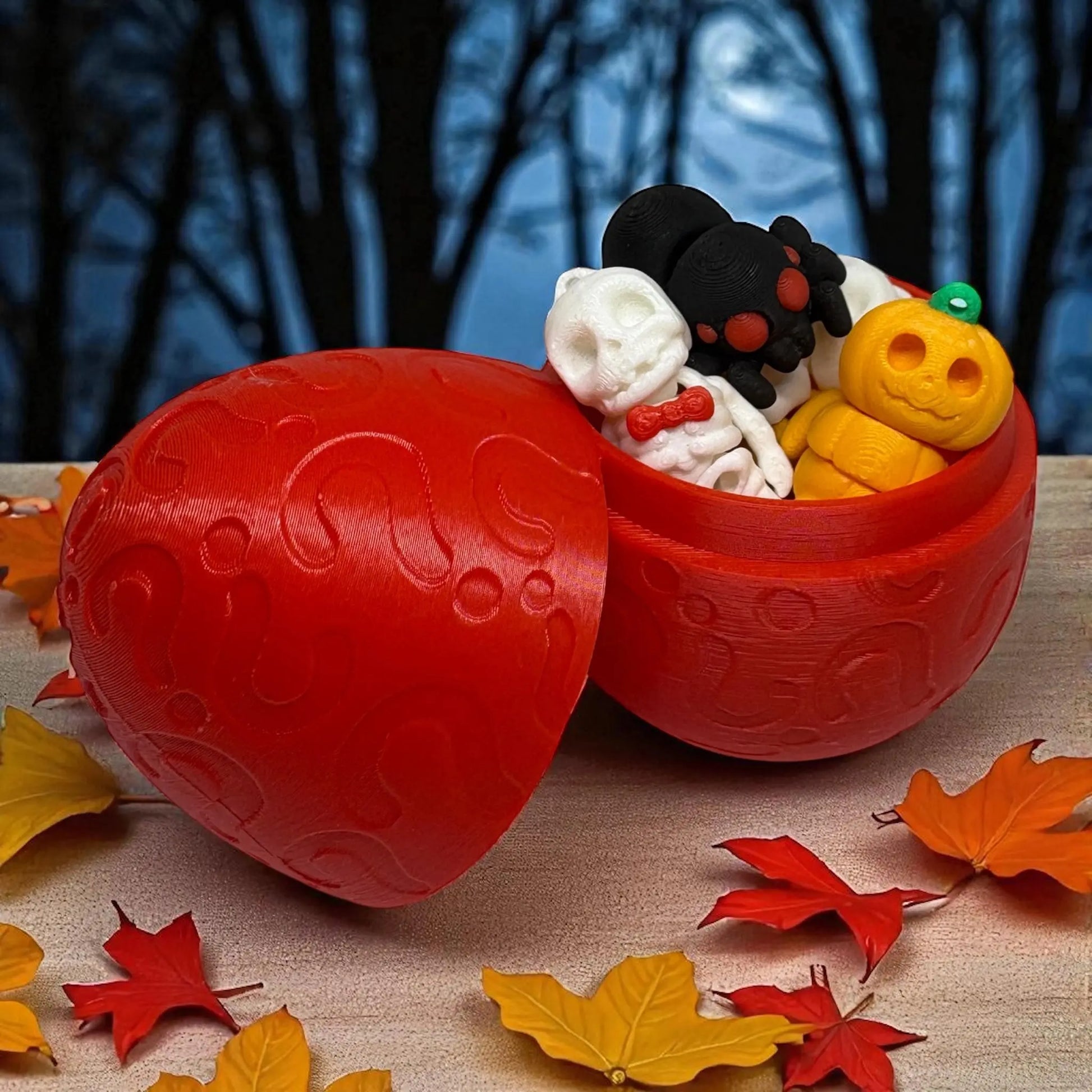 Halloween Pocket Pals Mystery Egg: Spooky Mini Fidget Toy Surprise SoulForge3D