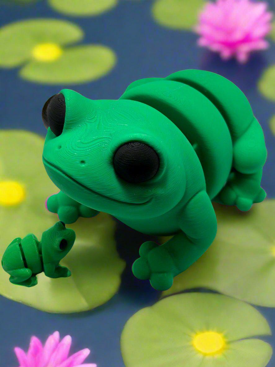 Jumbo Wiggly Frog