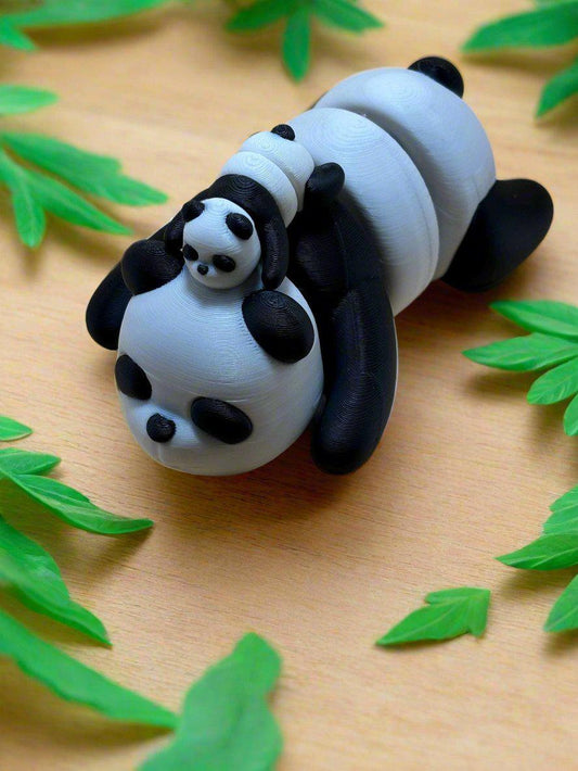 Jumbo Wiggly Panda - (4.7 inch)