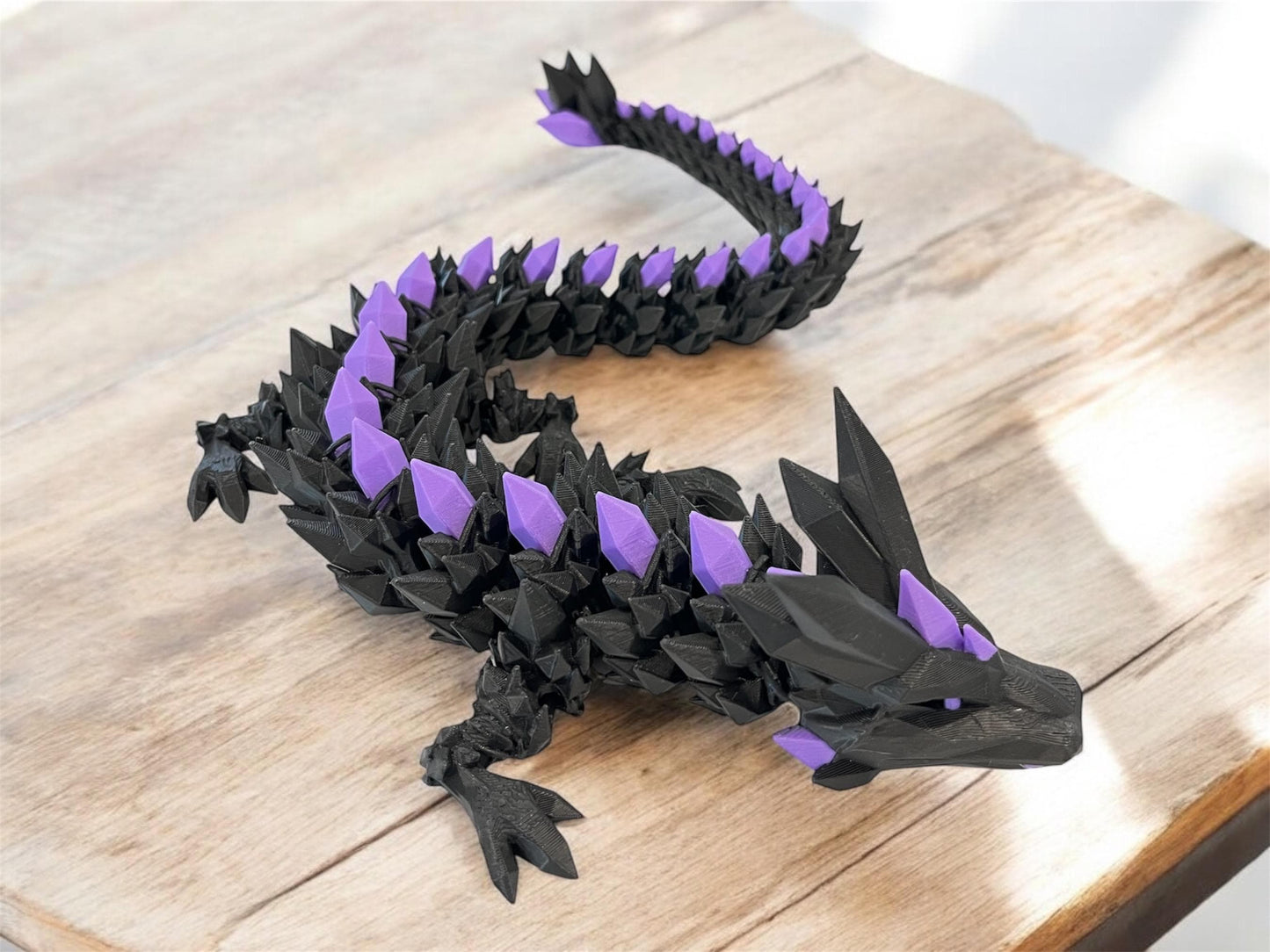 Crystal Dragon: 21-inch Majestic Fantasy Creature