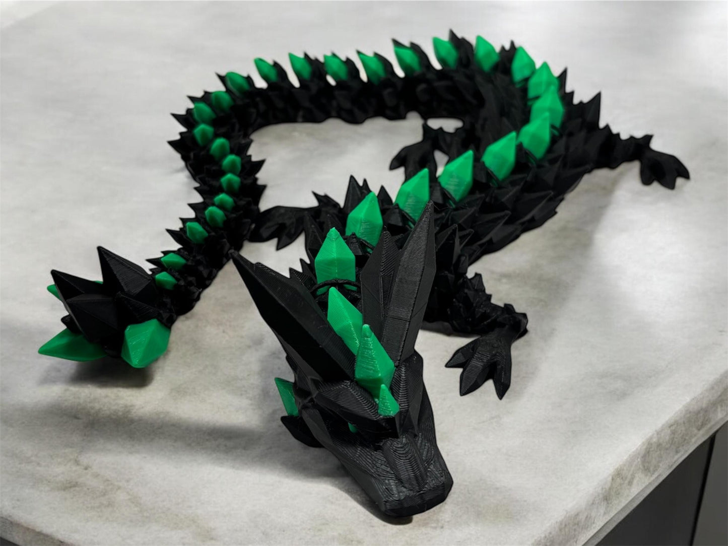 Crystal Dragon: 21-inch Majestic Fantasy Creature